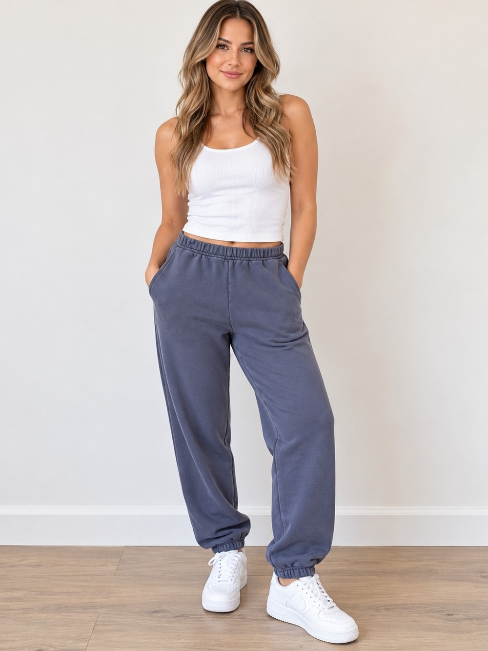 Tna by Aritzia Grey Jogger Sweatpants